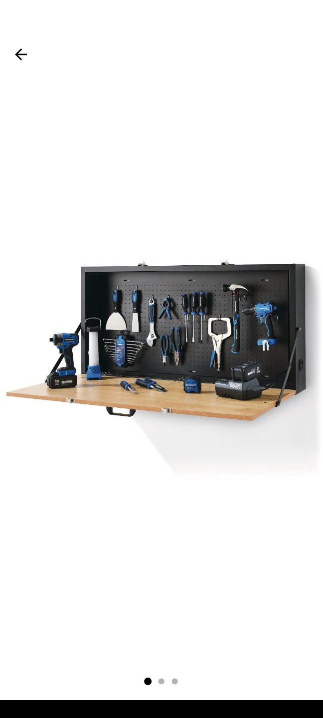 Mastercraft Folding Steel Workbench - photo 3