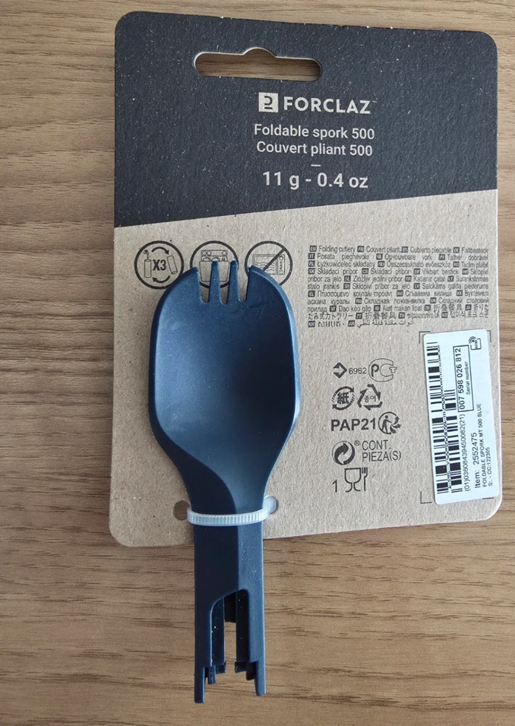 Foldable Spork