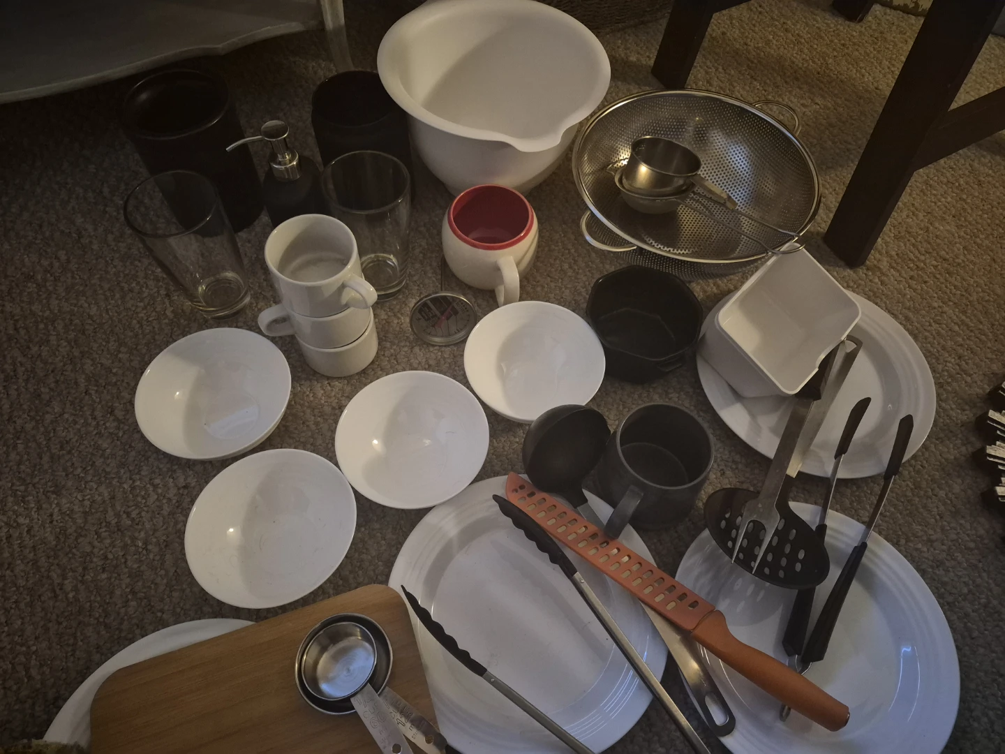Assorted Kitchenware and Dining Set
