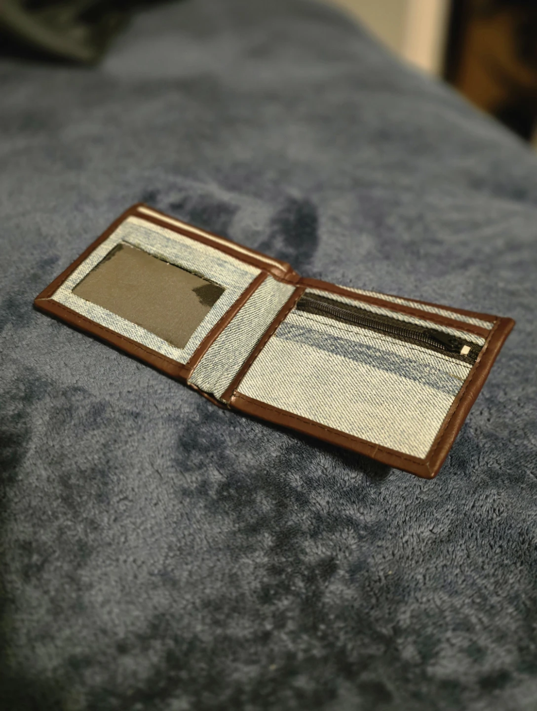 Handmade Levi's Jean Wallet - photo 2