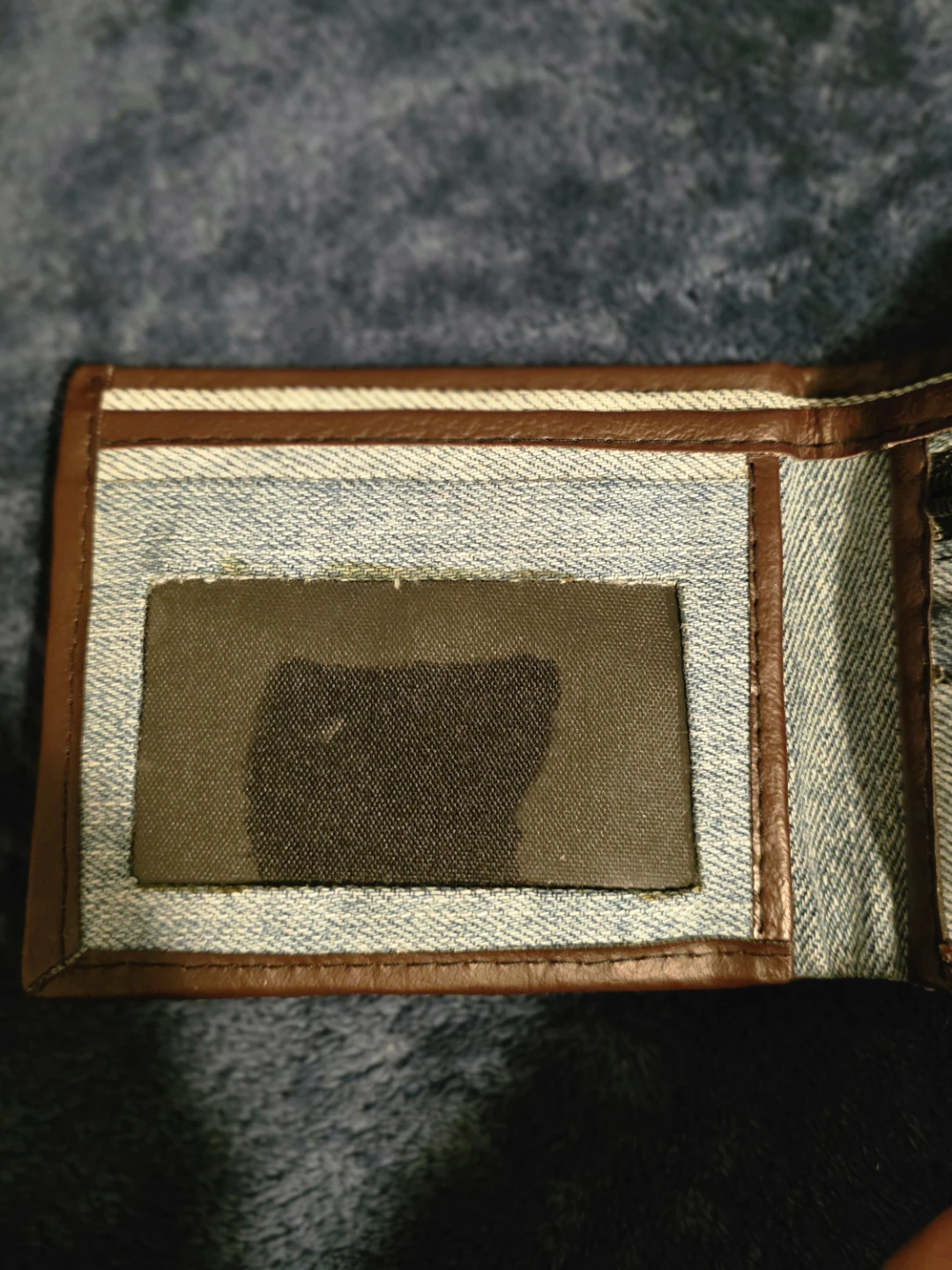 Handmade Levi's Jean Wallet - photo 4