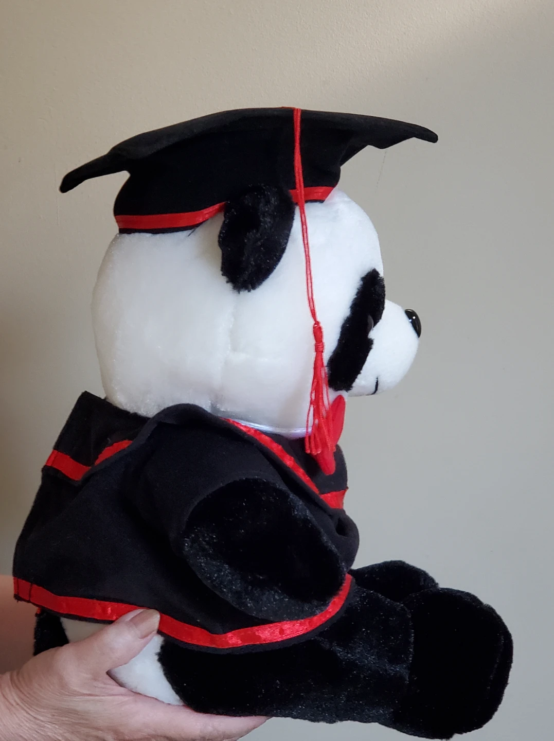 Graduation Panda Stuffed Animal (tag attached) - photo 2