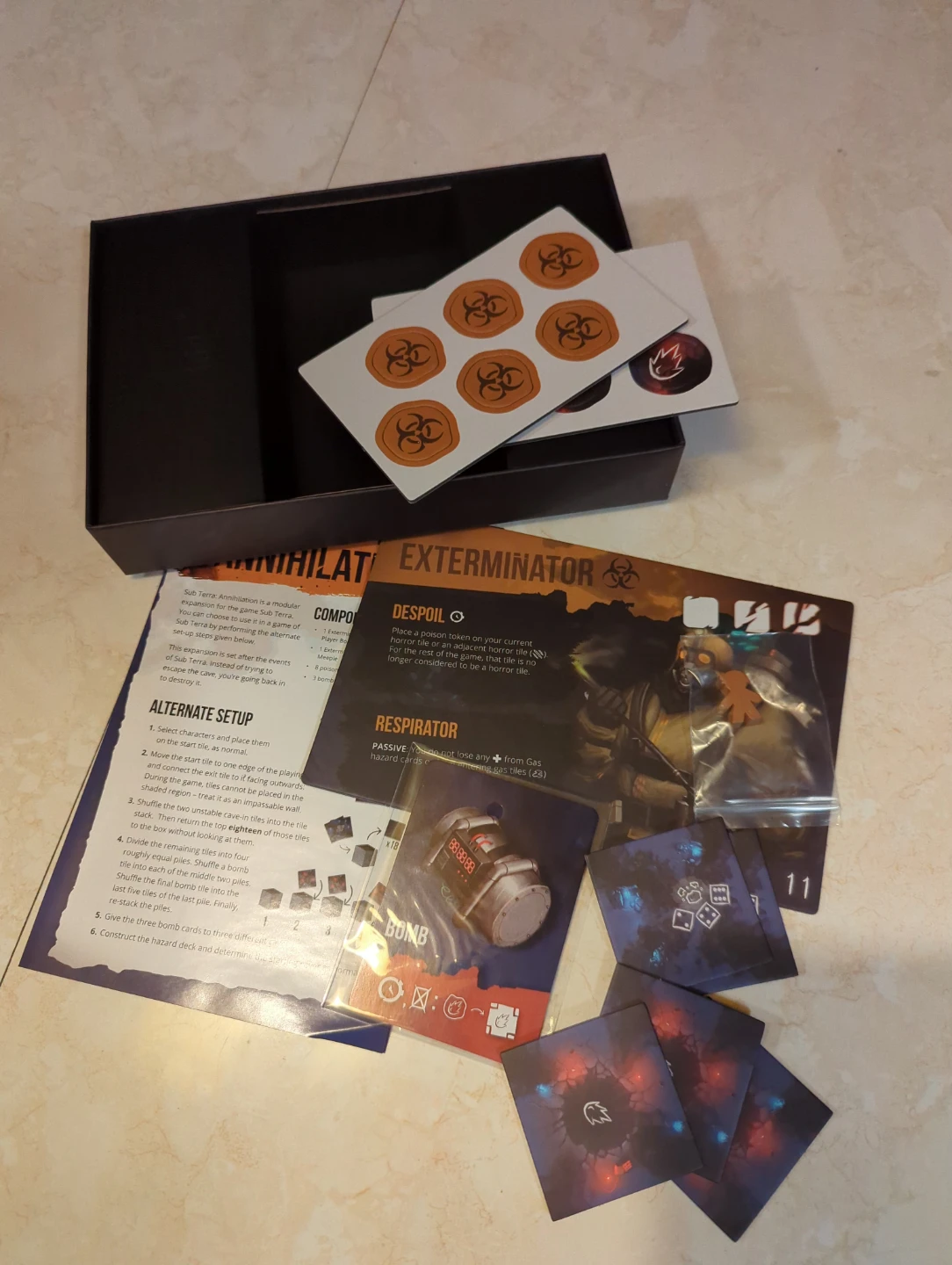Sub Terra Annihilation Board Game - photo 2
