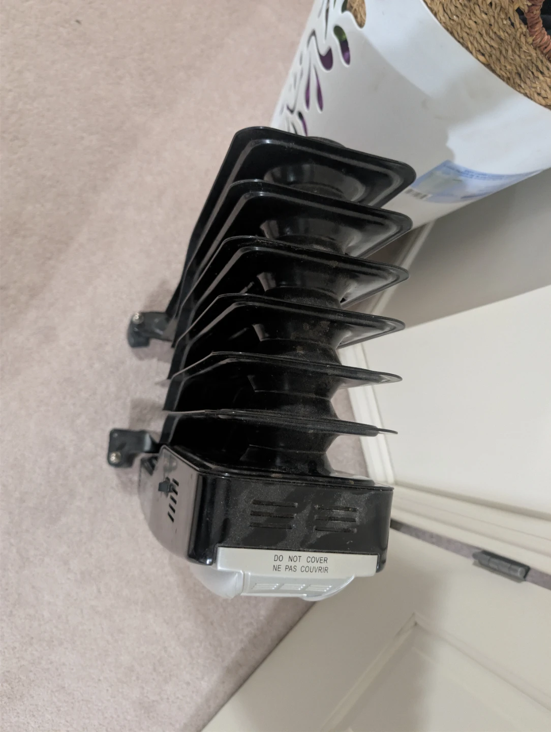 Black Oil-Filled Radiator Heater - photo 5