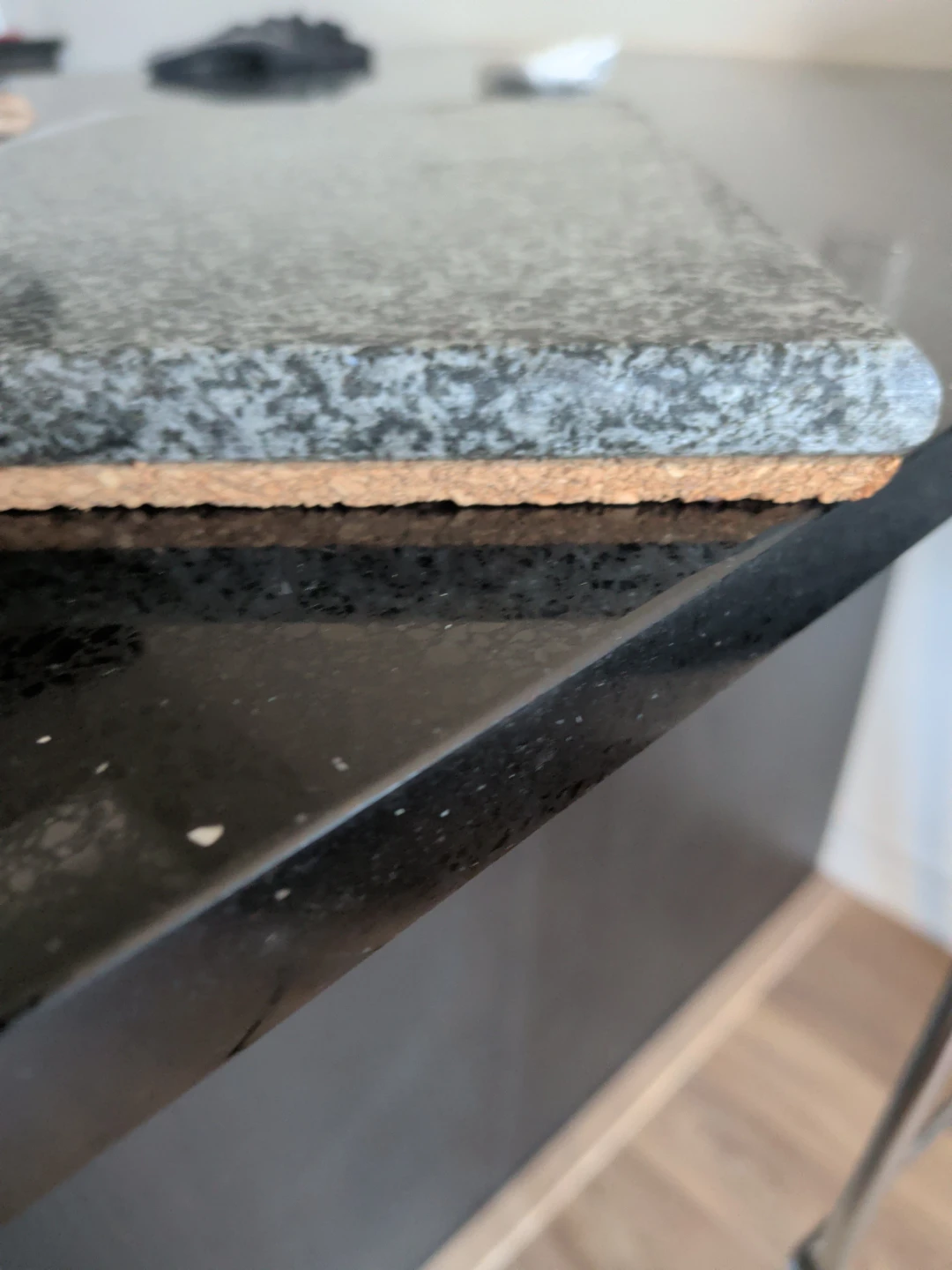 Cork and Granite or marble cheese board/ Trivet/Coaster - photo 2
