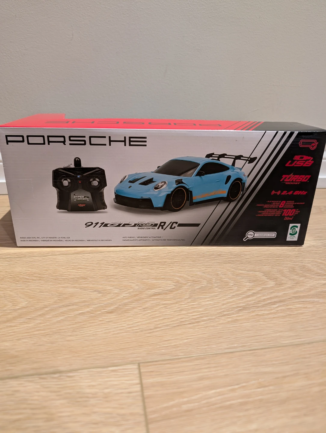 Jada Toys Porsche 911 GT3 RS R/C Radio Control Car - photo 3