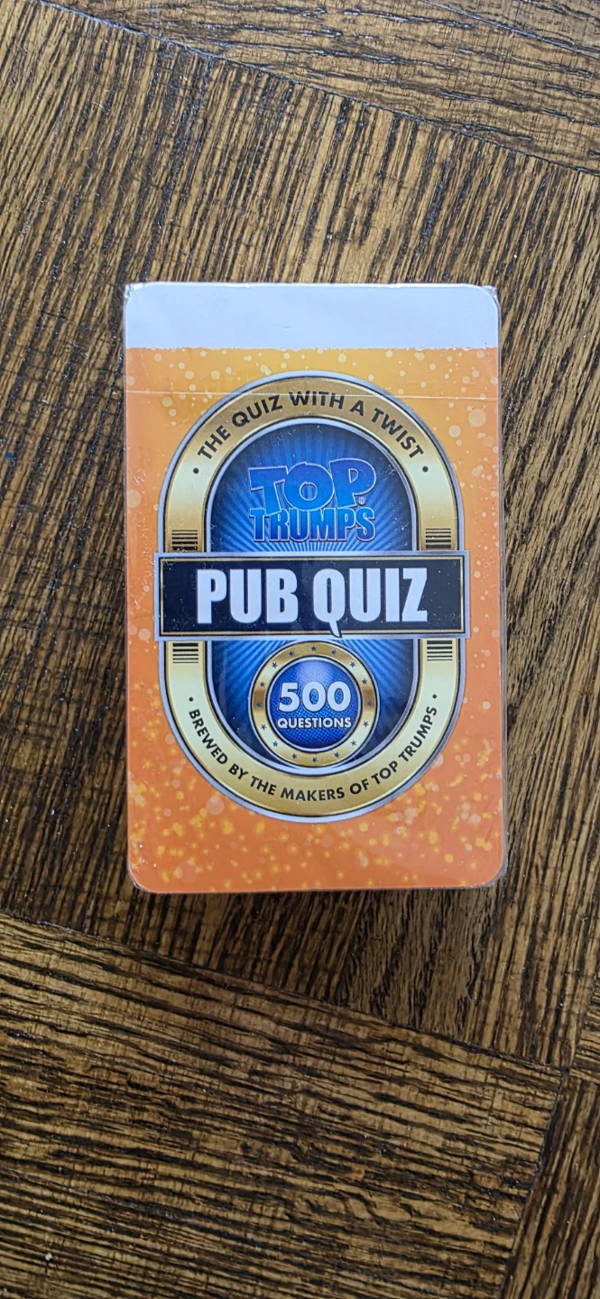 Top Trumps Pub Quiz Card Game - photo 2