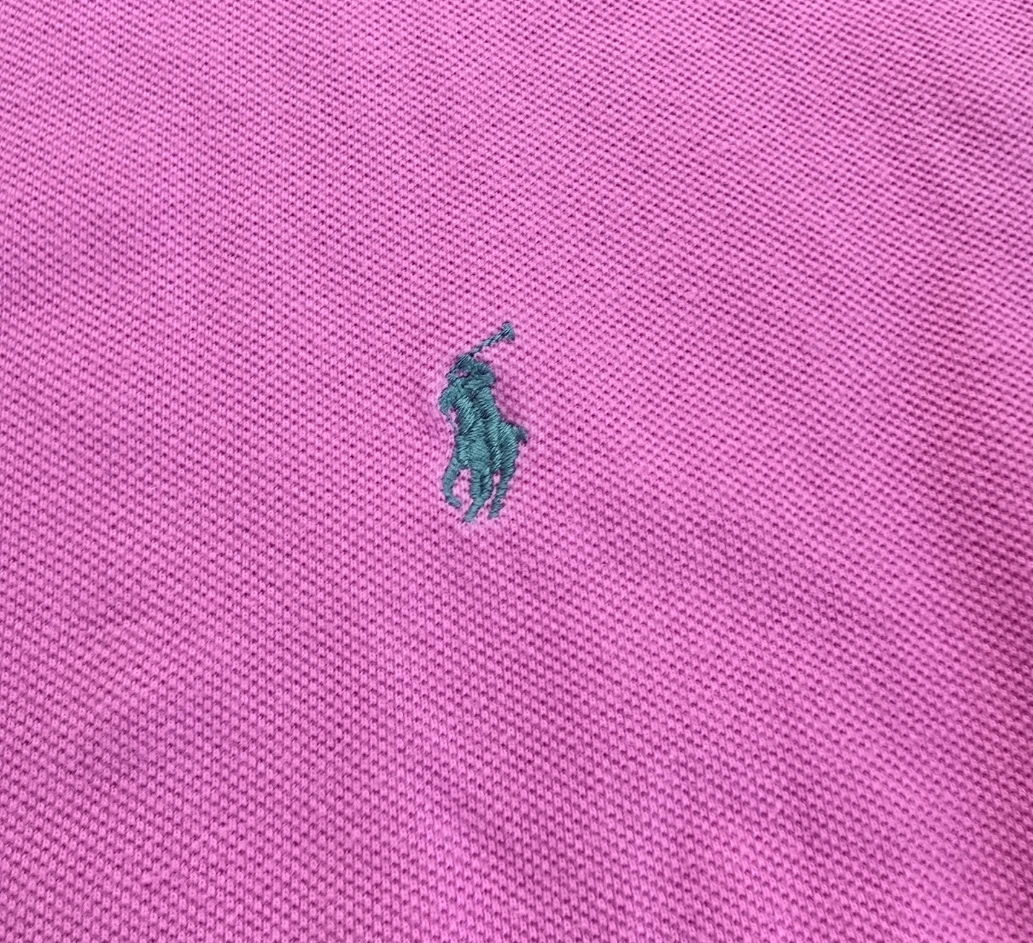 Polo Ralph Lauren Pink Custom Fit Polo Shirt - photo 5