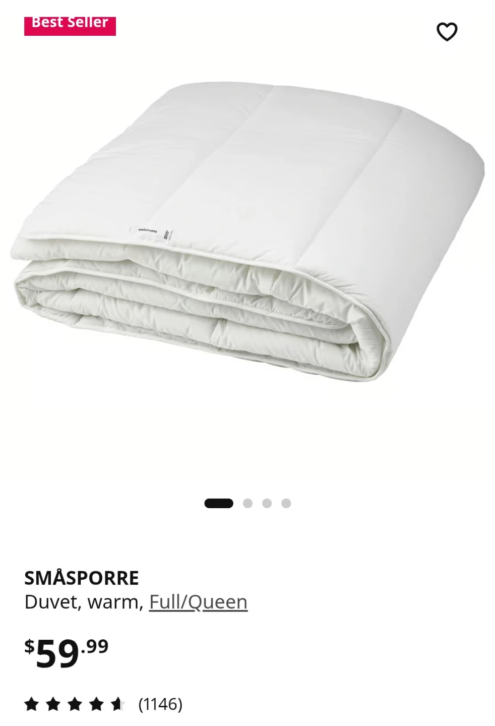 IKEA SMÅSPORRE Duvet/with covers/2 pillow cover - photo 4