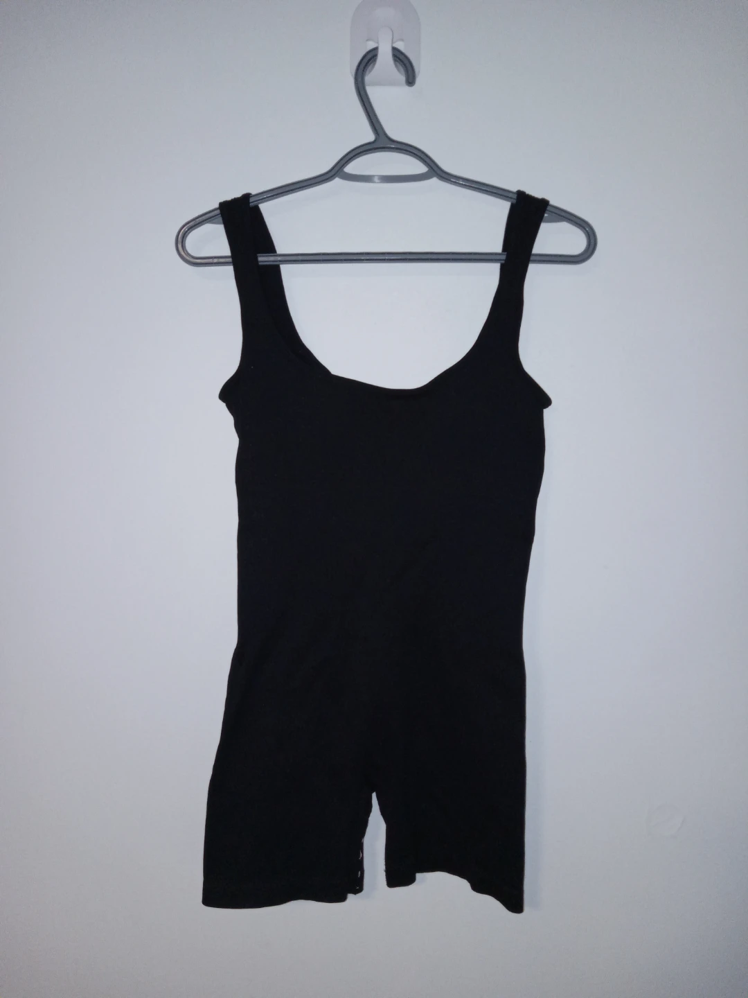 Black Romper Bodysuit Medium - photo 2