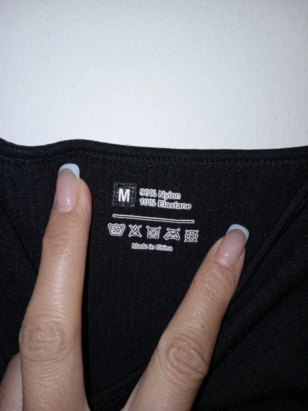 Black Romper Bodysuit Medium - photo 3