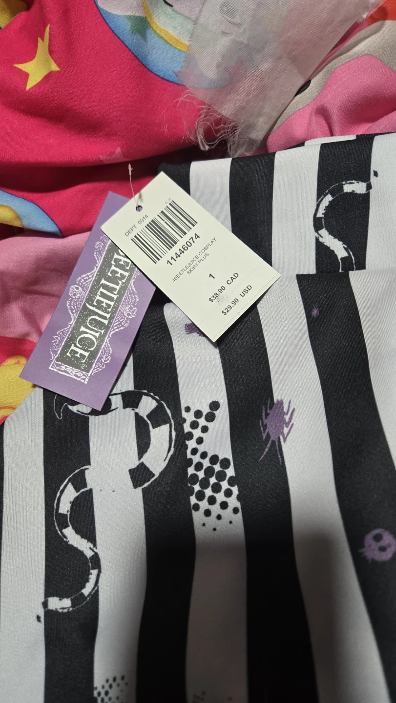 Beetlejuice Cosplay Skirt - photo 2