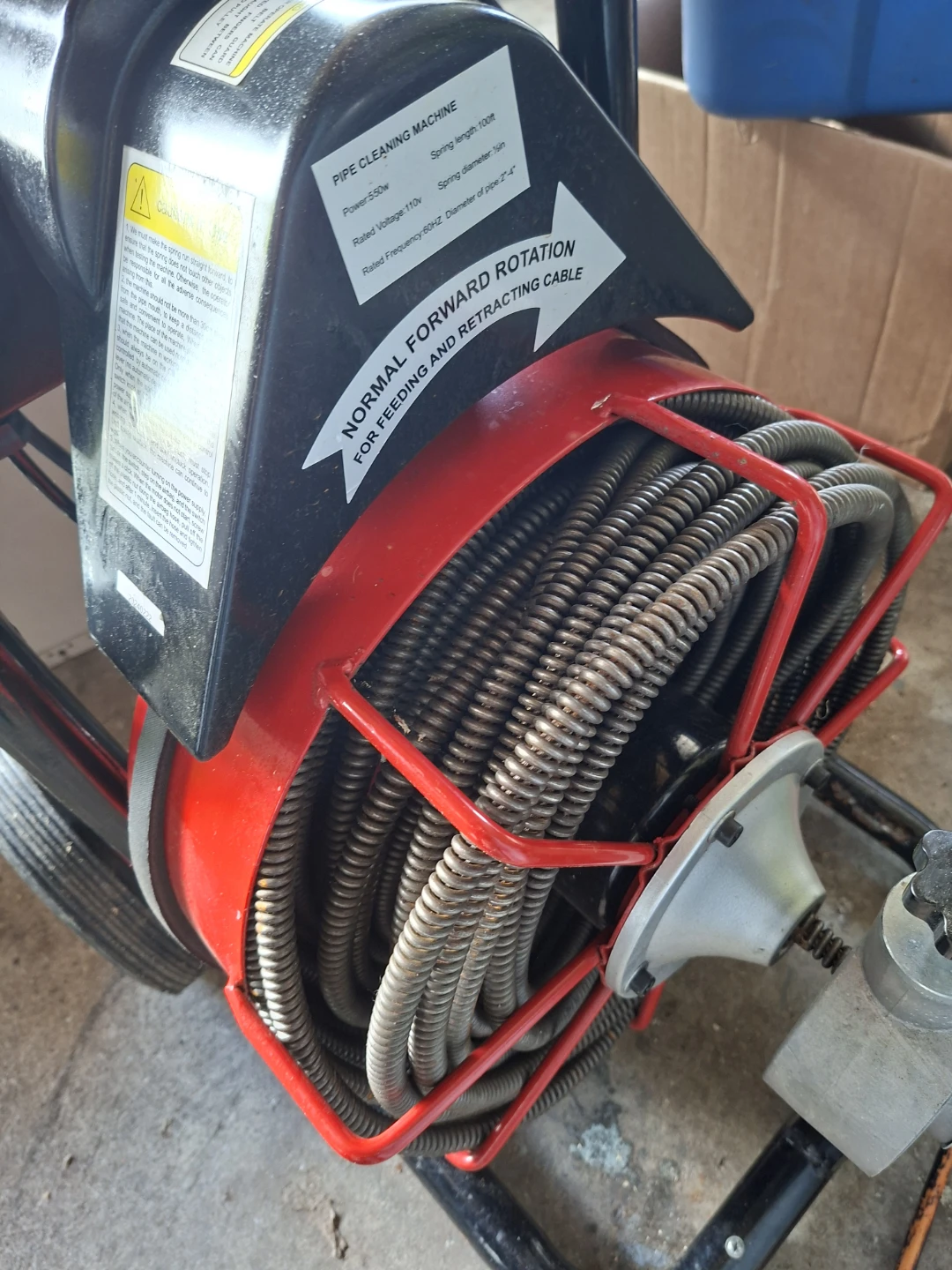 VEVOR Pipe & Drain Cleaning Machine - photo 3