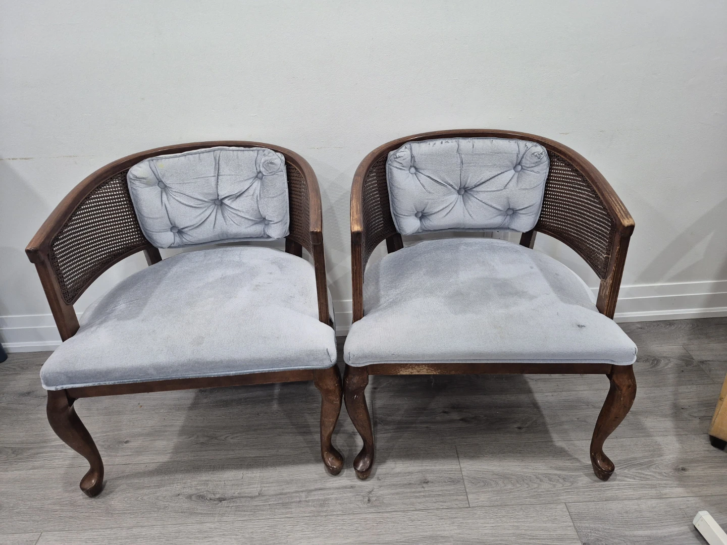Pair of Accent Chairs easy move