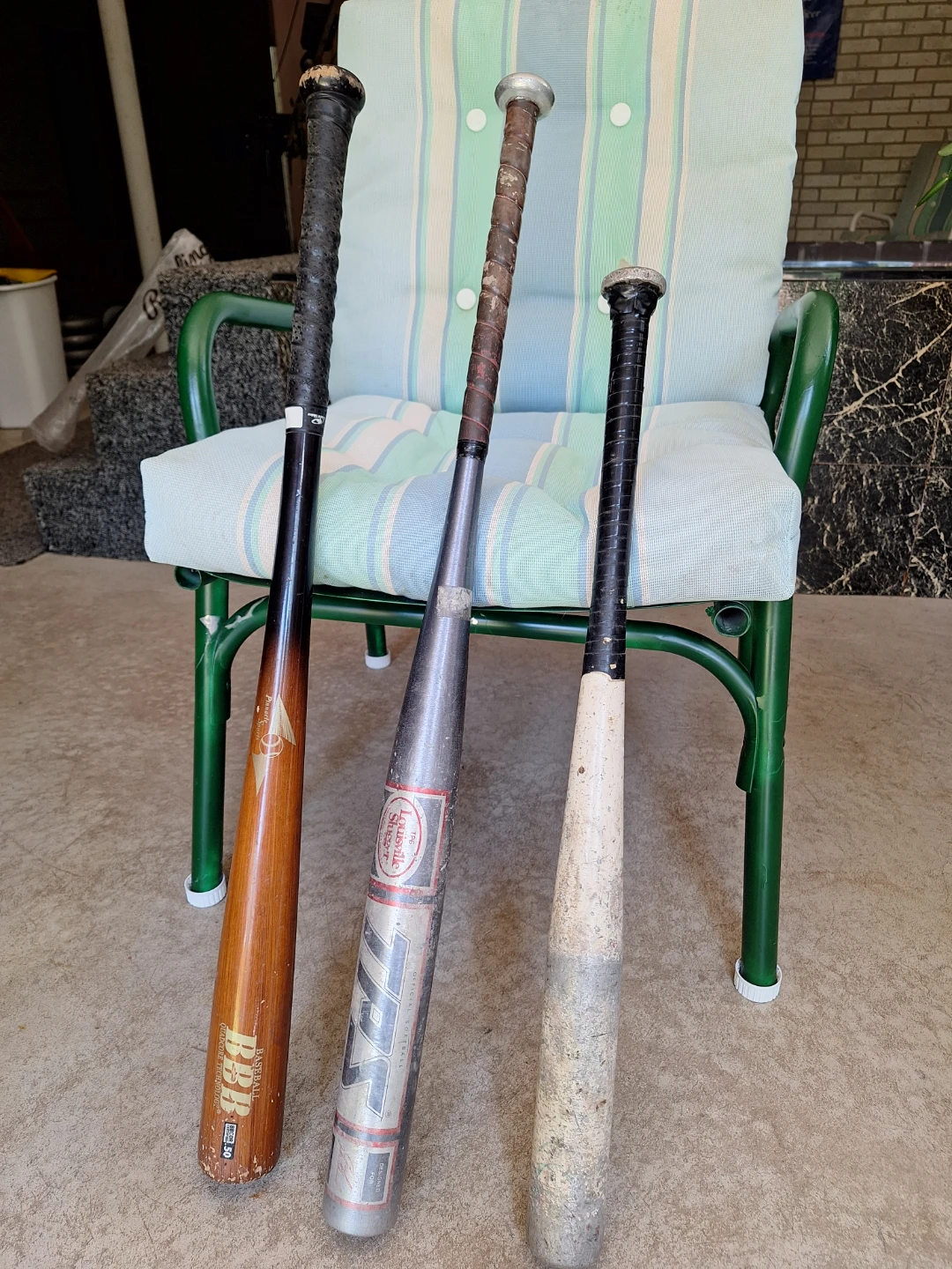 Three Baseball Bats