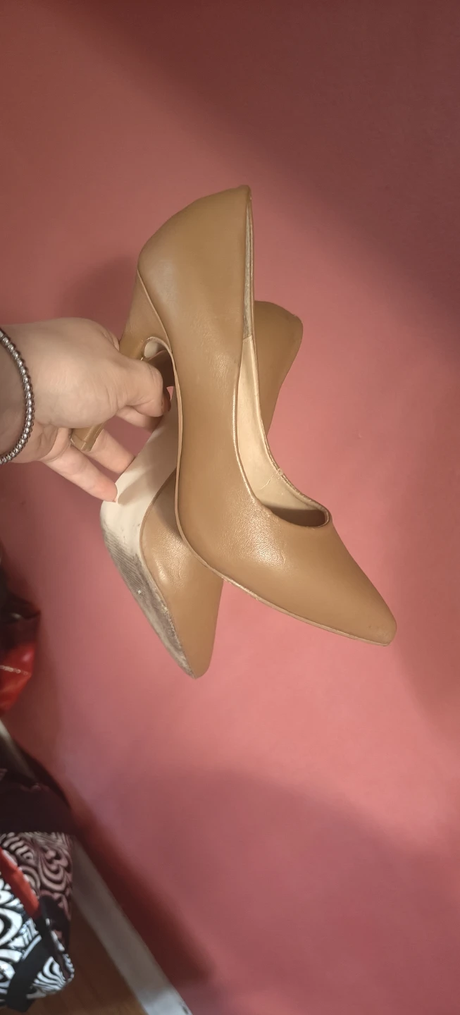 Regina Plaza Heels - Tan Size 6 - photo 2