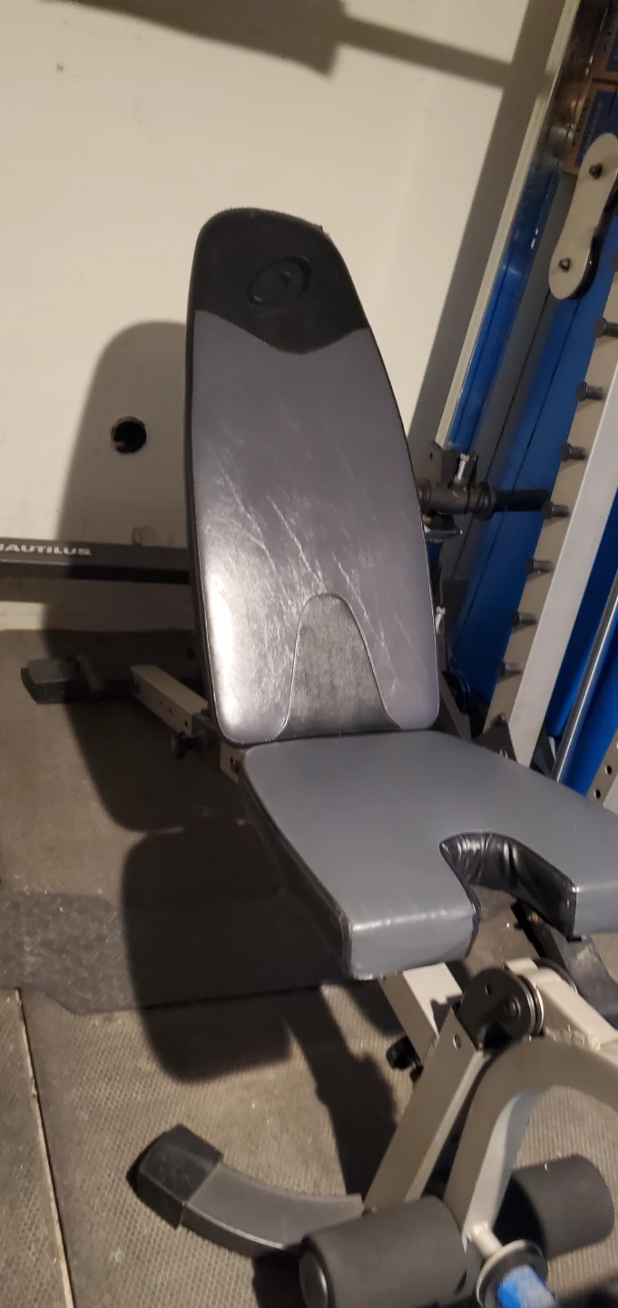 Nautilus Smith Machine with Adjustable Bench - photo 2