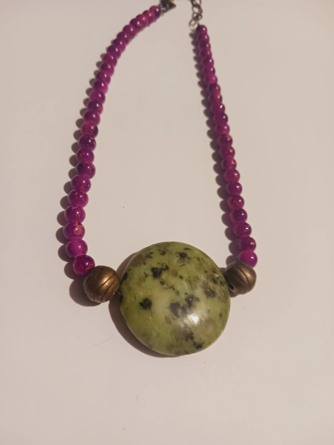 Genuine Stone Pendant with Necklace - photo 3