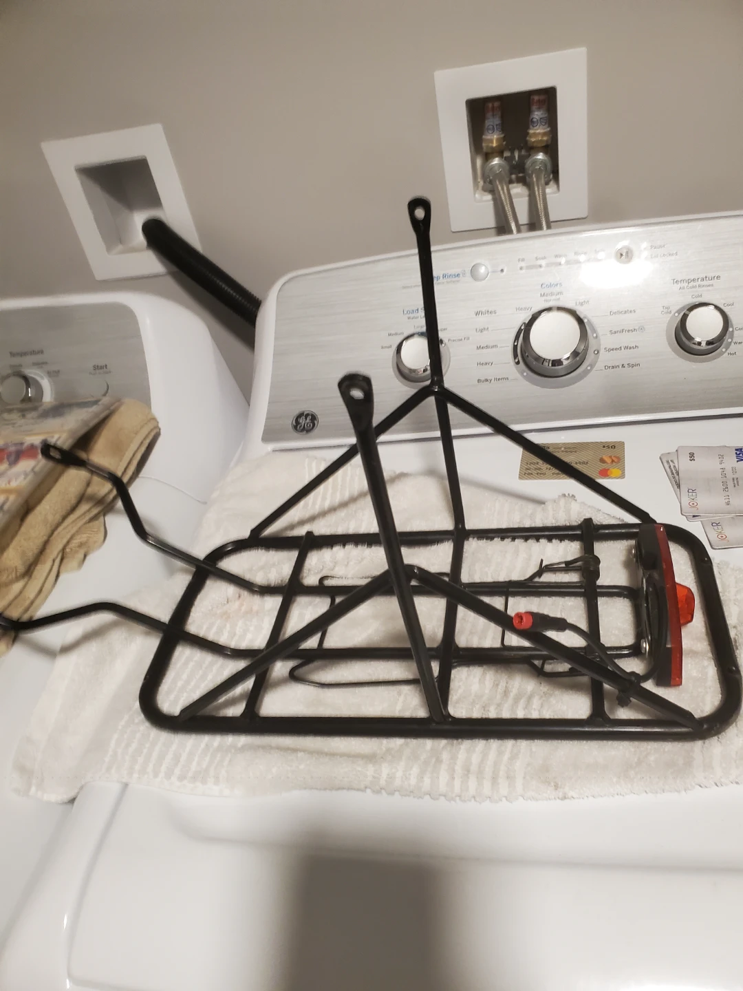 Blaze-Lite Bicycle Rack with Light