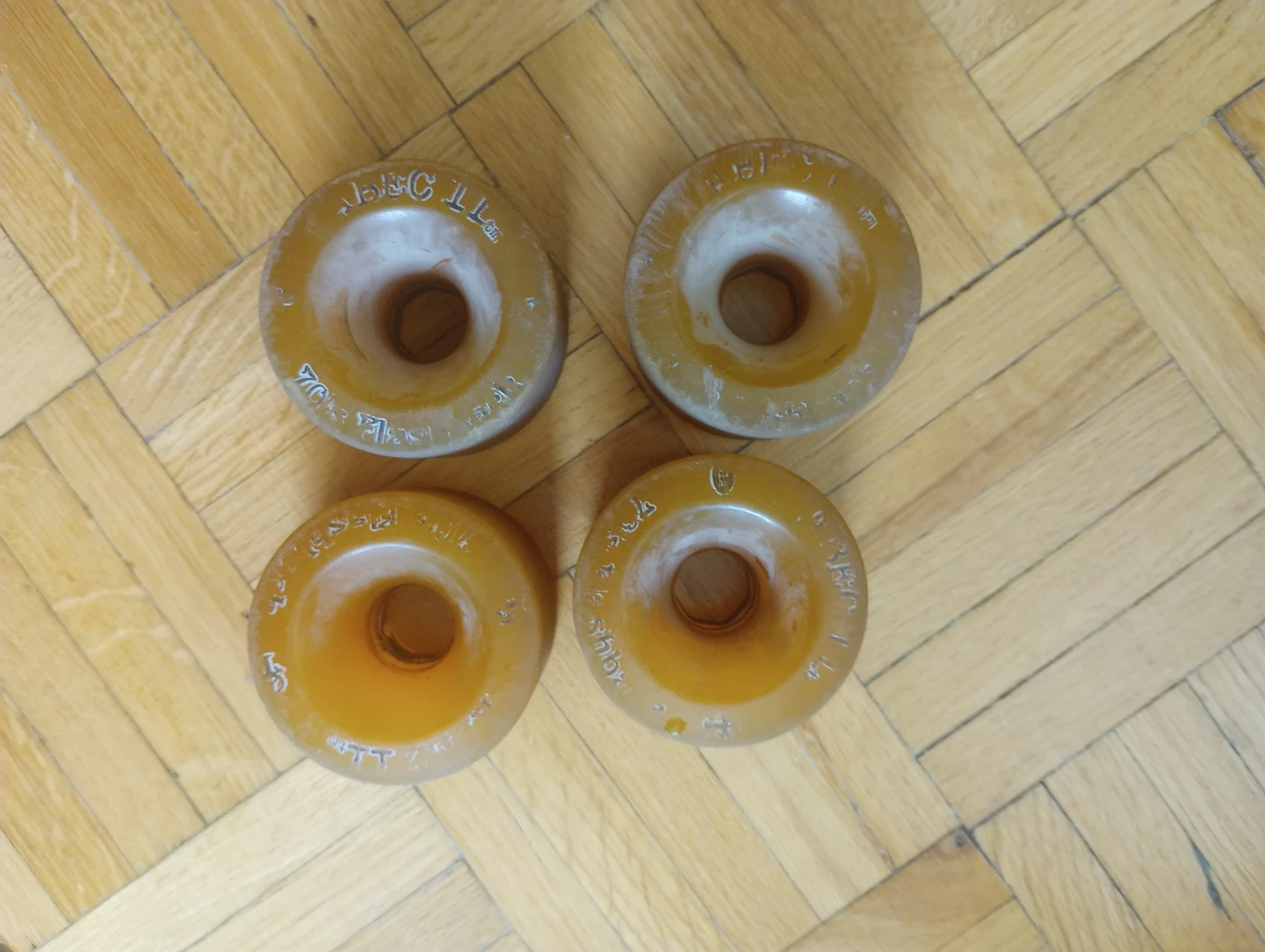 Abec 11 amber flashback longboard wheels - photo 2