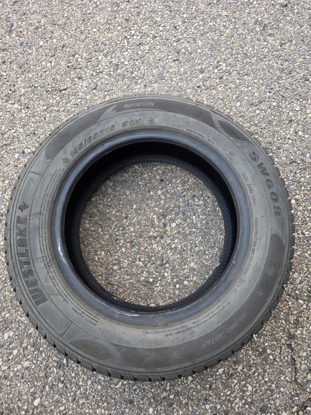 Used Winter Tires - 195/65R15 91H - photo 2