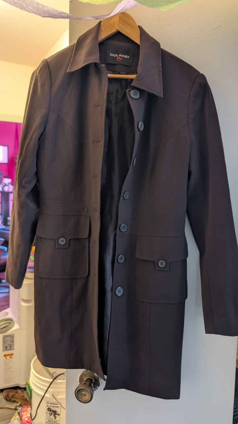 Women's Dark Brown Coat