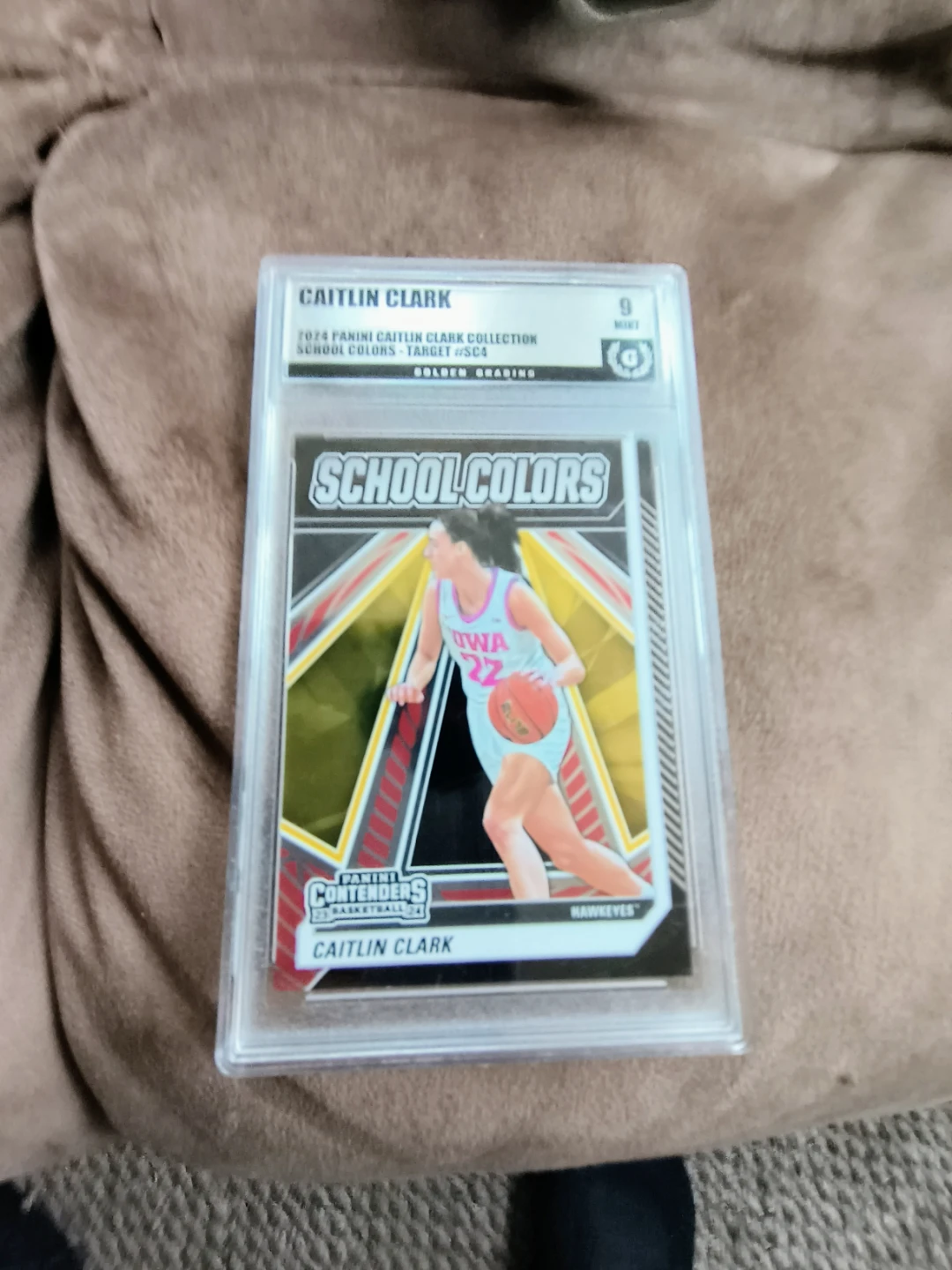 Caitlin Clark Graded Card signed Iowa