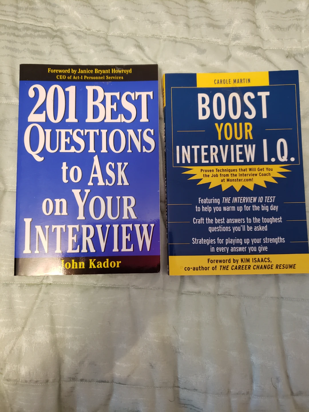 Books to help with job Interviews