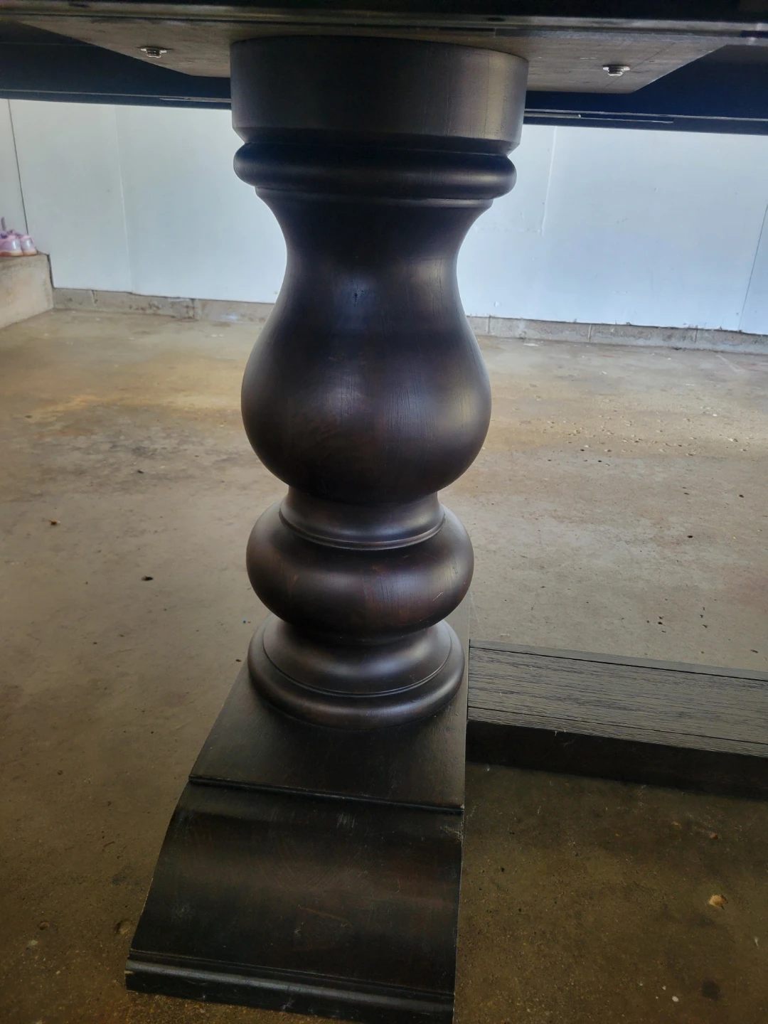 Dark Wood Dining Table - photo 2