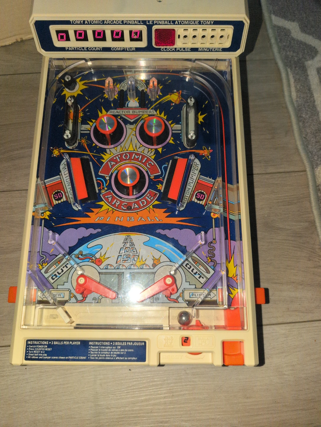 Tomy Atomic Arcade Pinball Le Pinball Atomique - photo 2