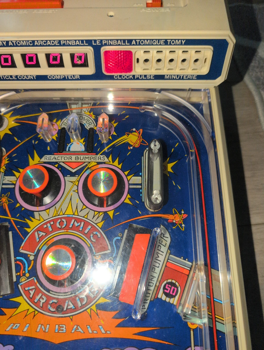 Tomy Atomic Arcade Pinball Le Pinball Atomique - photo 4