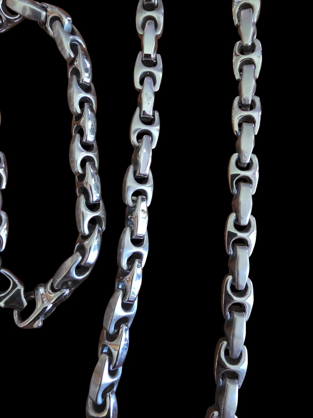 Valentina Stainless Steel Chain Necklace and Bracelet Set - photo 2
