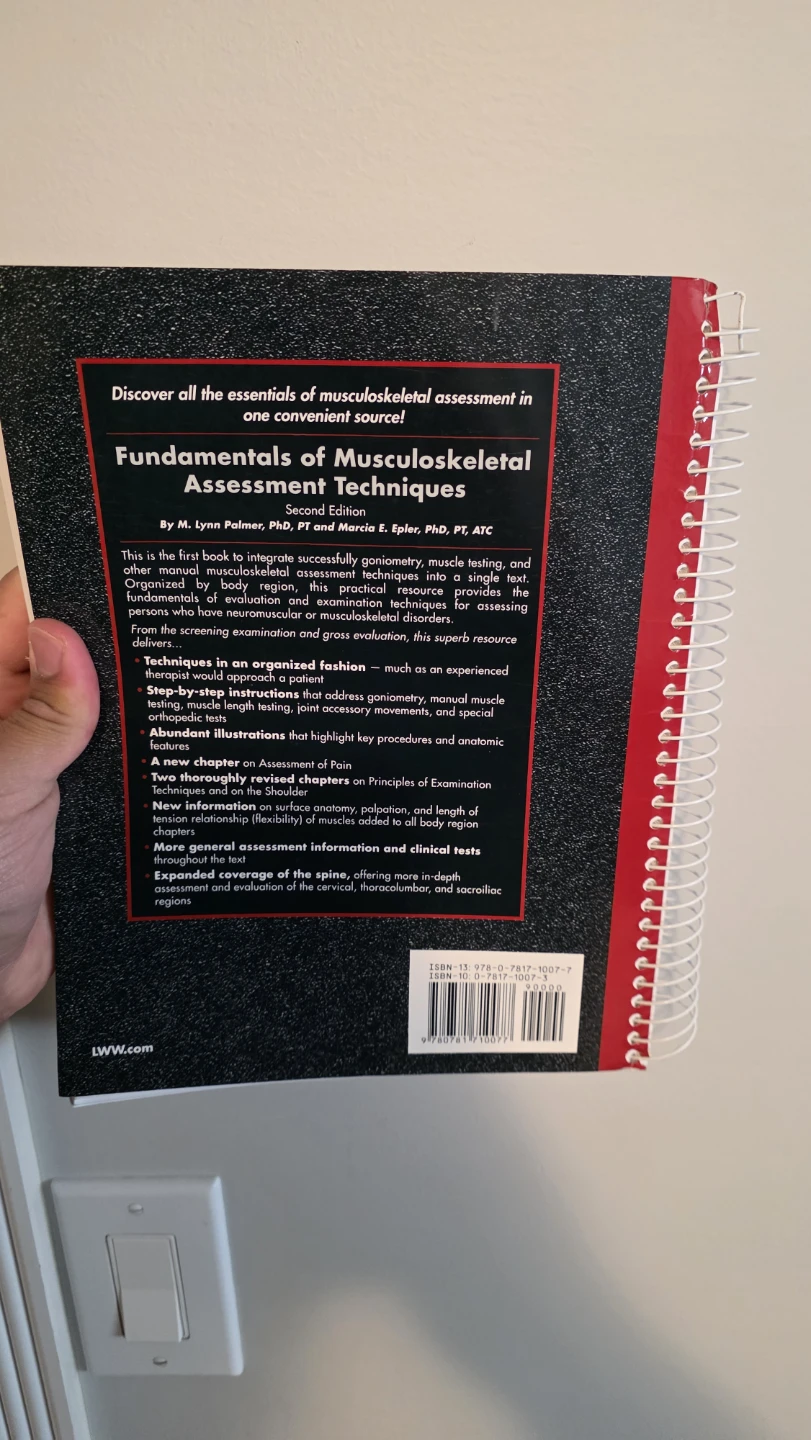 Fundamentals of Musculoskeletal Assessment Techniques - photo 2