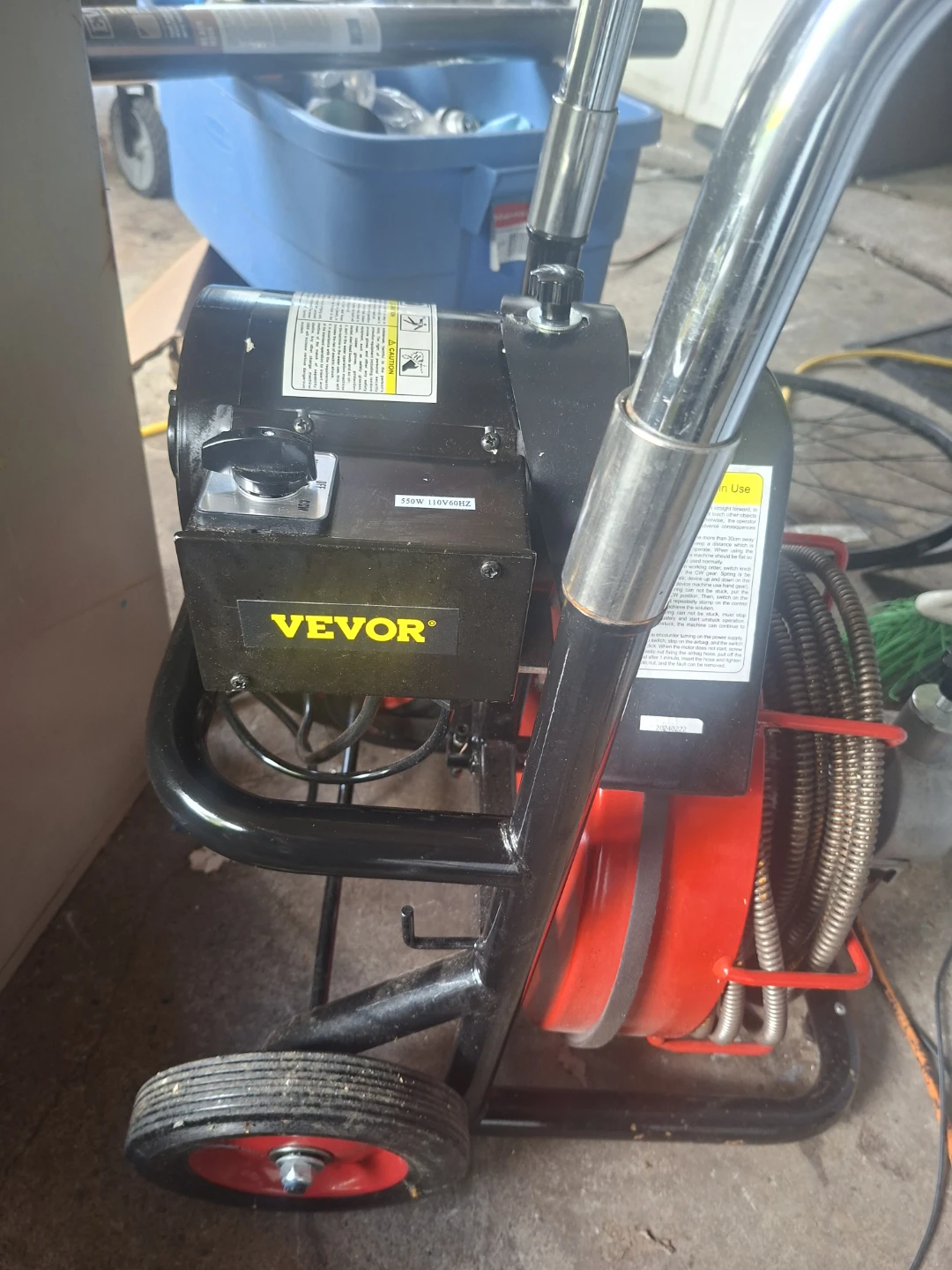 VEVOR Pipe & Drain Cleaning Machine