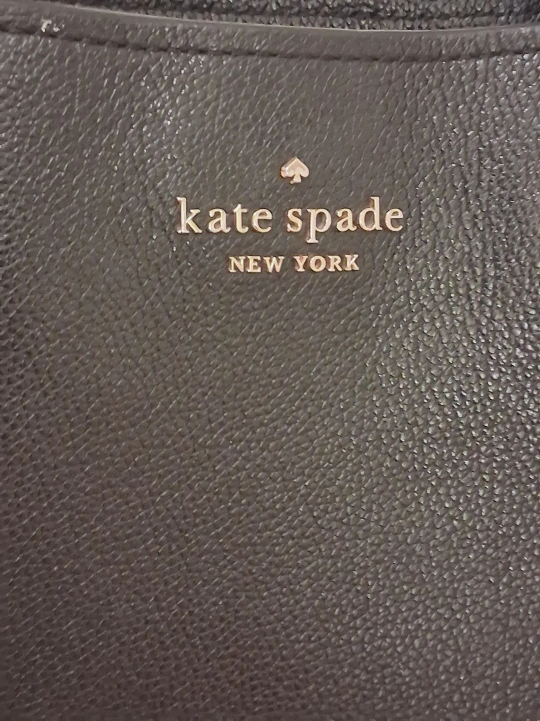 Kate Spade New York Black Pebbled Leather Tote Bag - photo 3