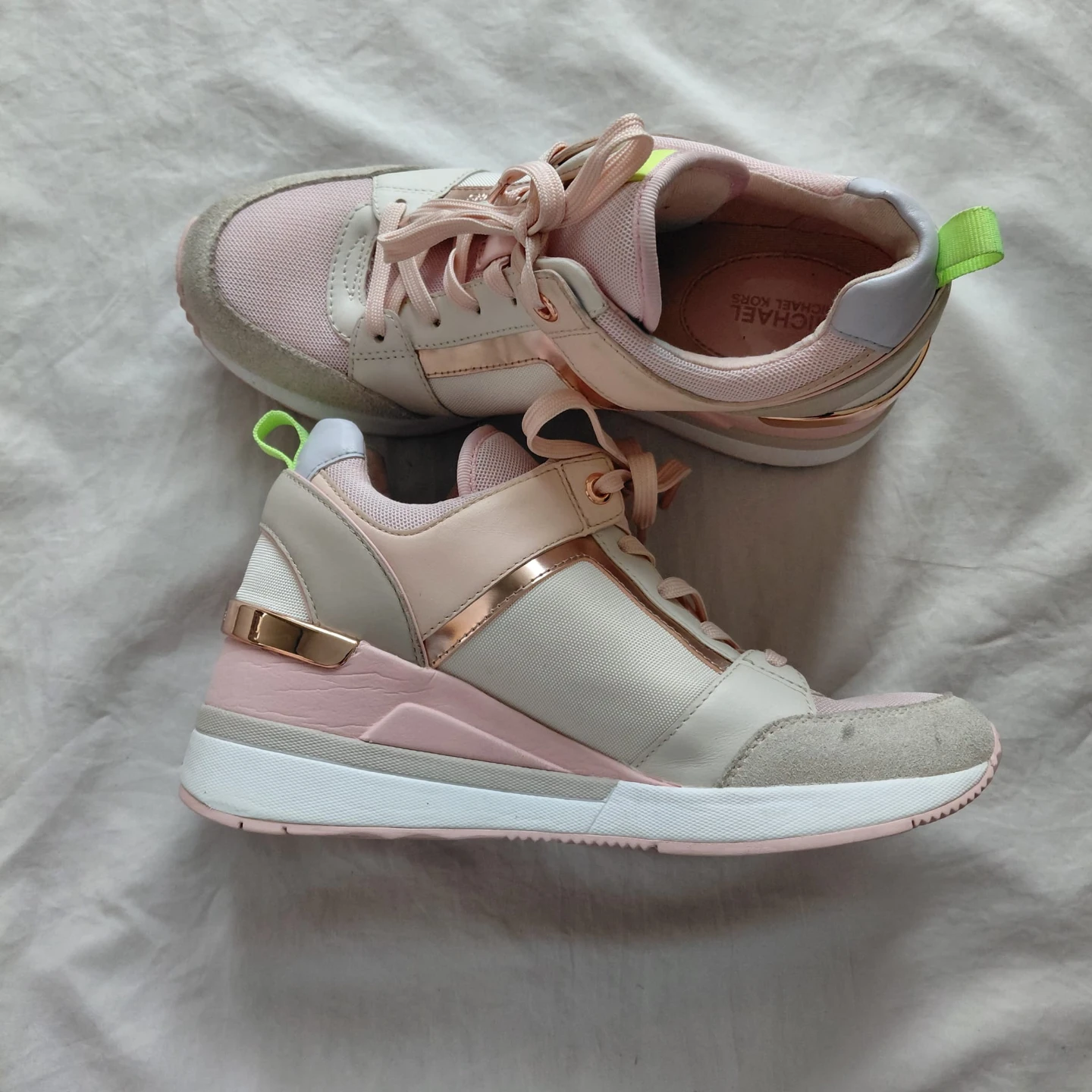 Michael Kors Women's Pink & Rose Gold Sneakers - photo 3