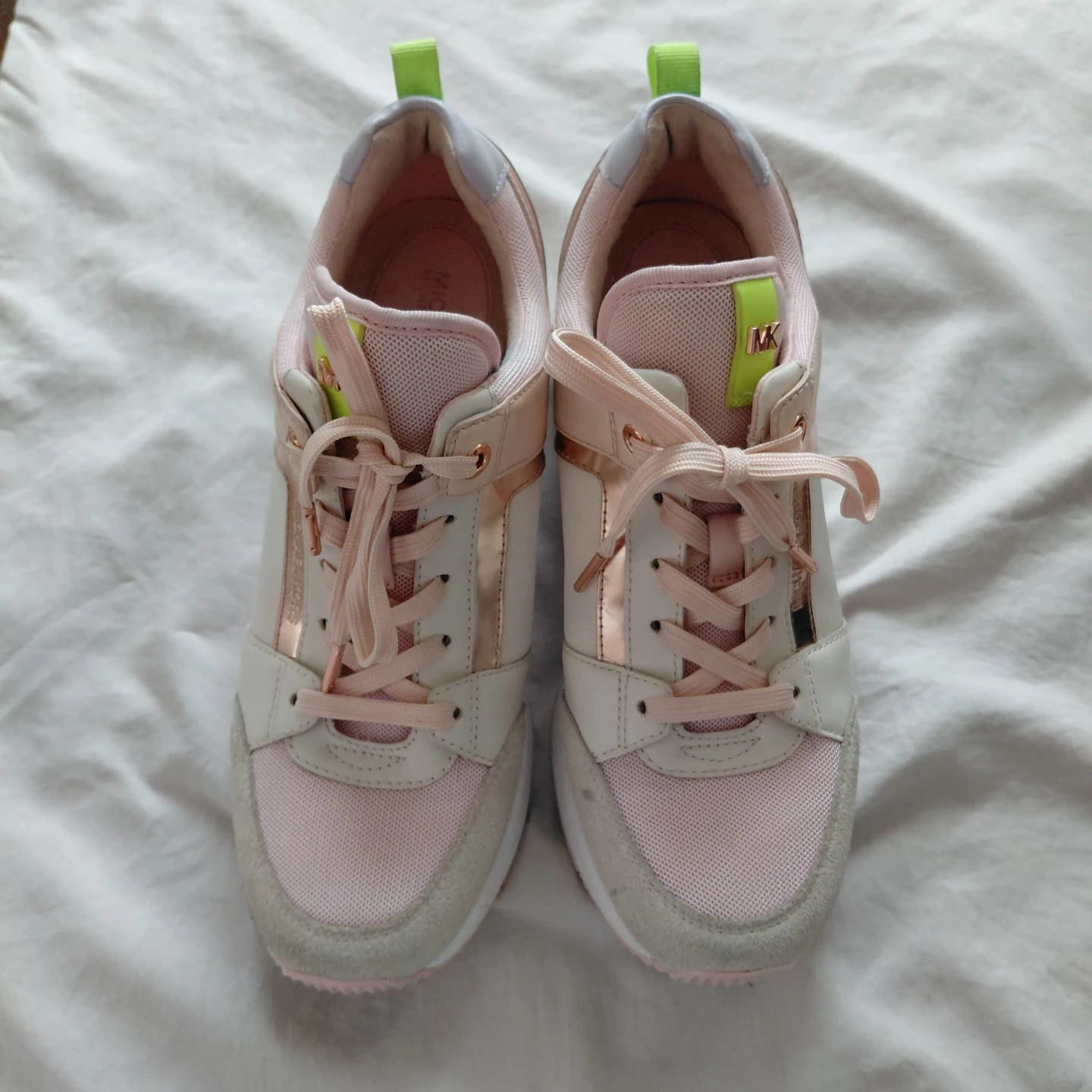 Michael Kors Women's Pink & Rose Gold Sneakers