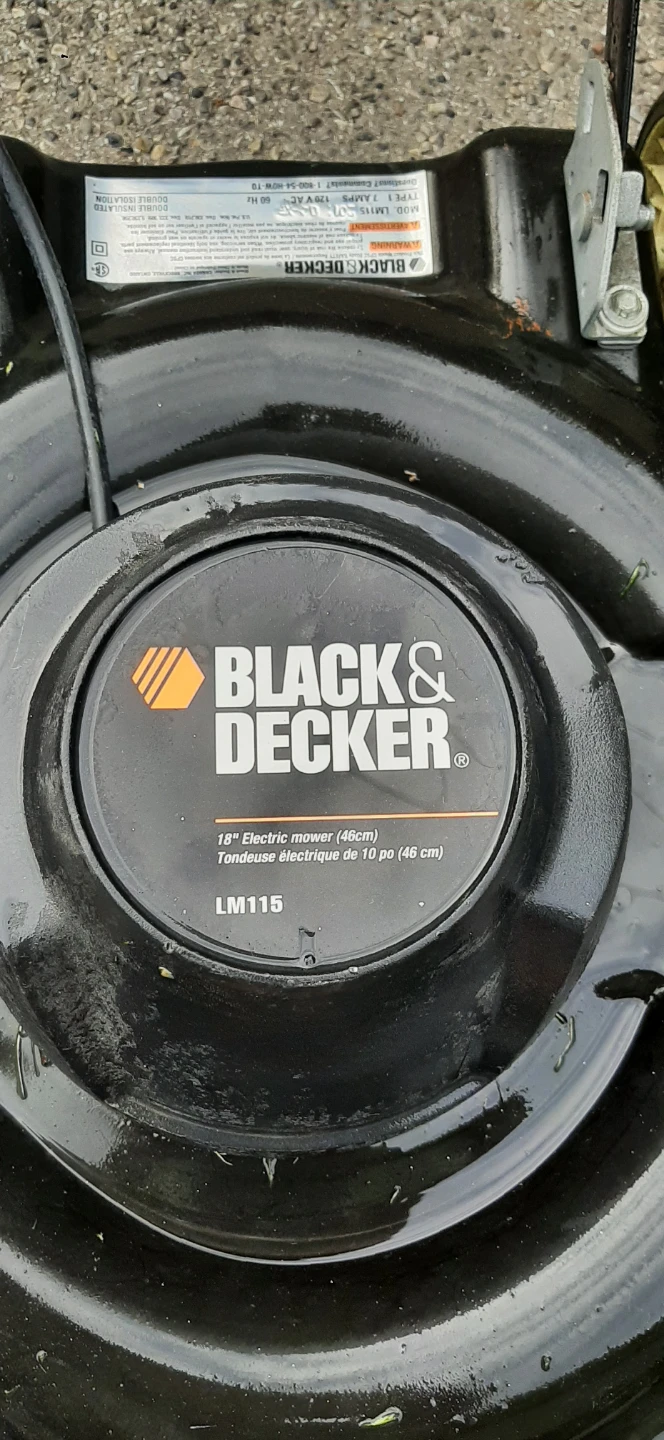 Black & Decker 18" Electric Mower - photo 3