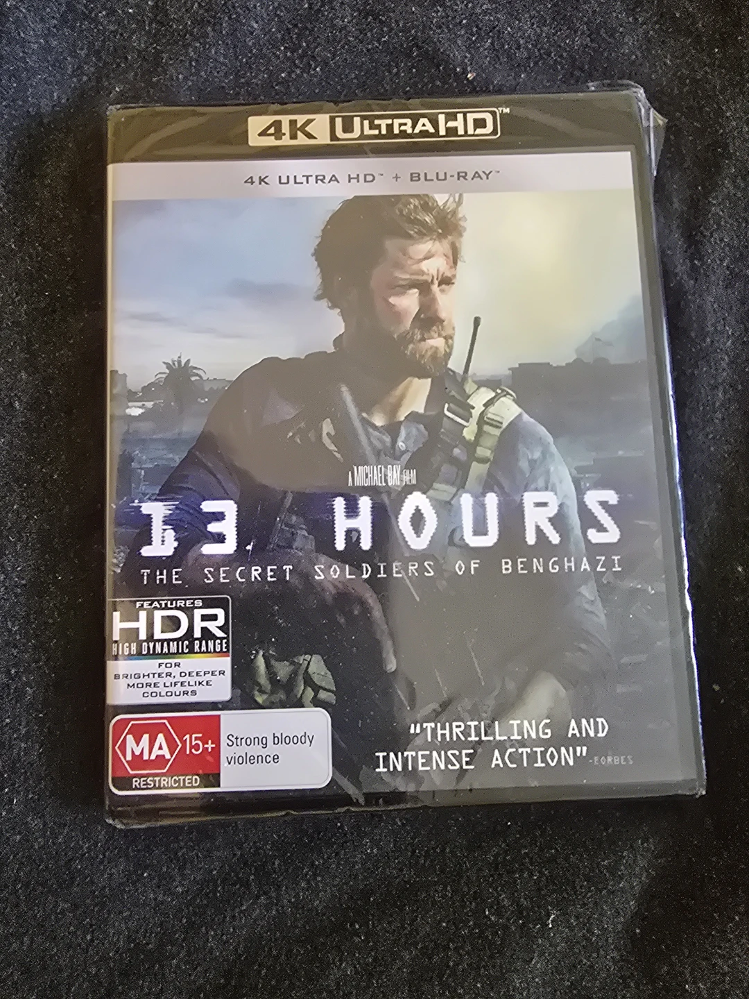 13 Hours: The Secret Soldiers of Benghazi 4K UHD + Blu-ray
