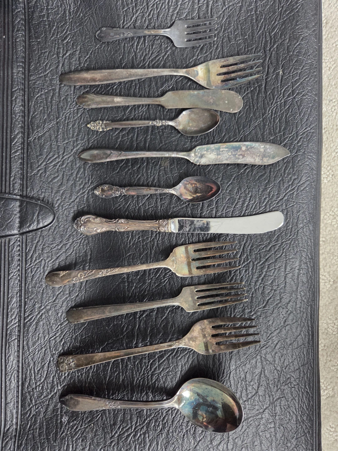 Silver-Plated Cutlery Set -  $4 each  or deal if more
