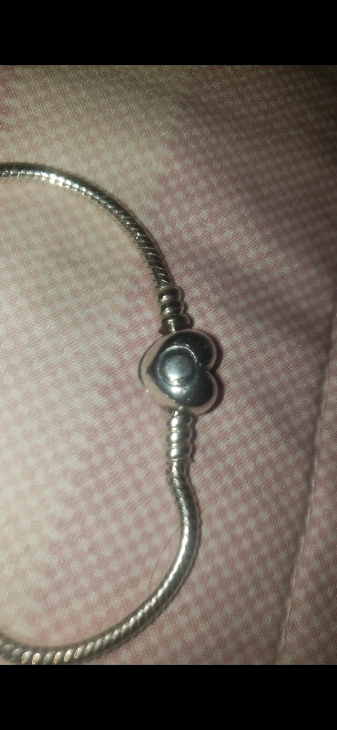 Pandora Silver Heart Clasp Bracelet - photo 2