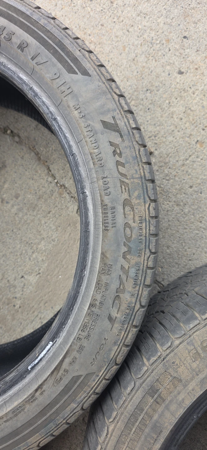 Continental TRUE CONTACT Tires (Set of 4) 225/45R17 - photo 2