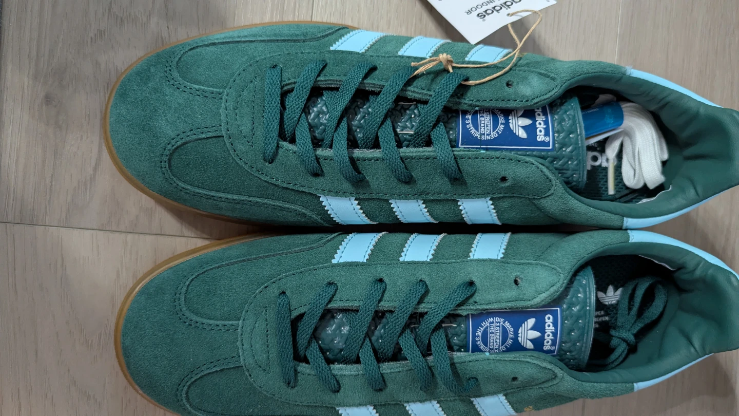 Adidas Gazelle Indoor Green Suede Sneakers Men's US 10 - photo 2