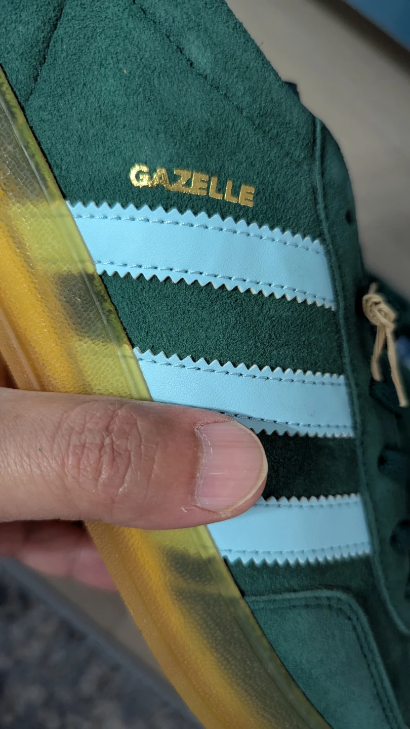 Adidas Gazelle Indoor Green Suede Sneakers Men's US 10 - photo 3