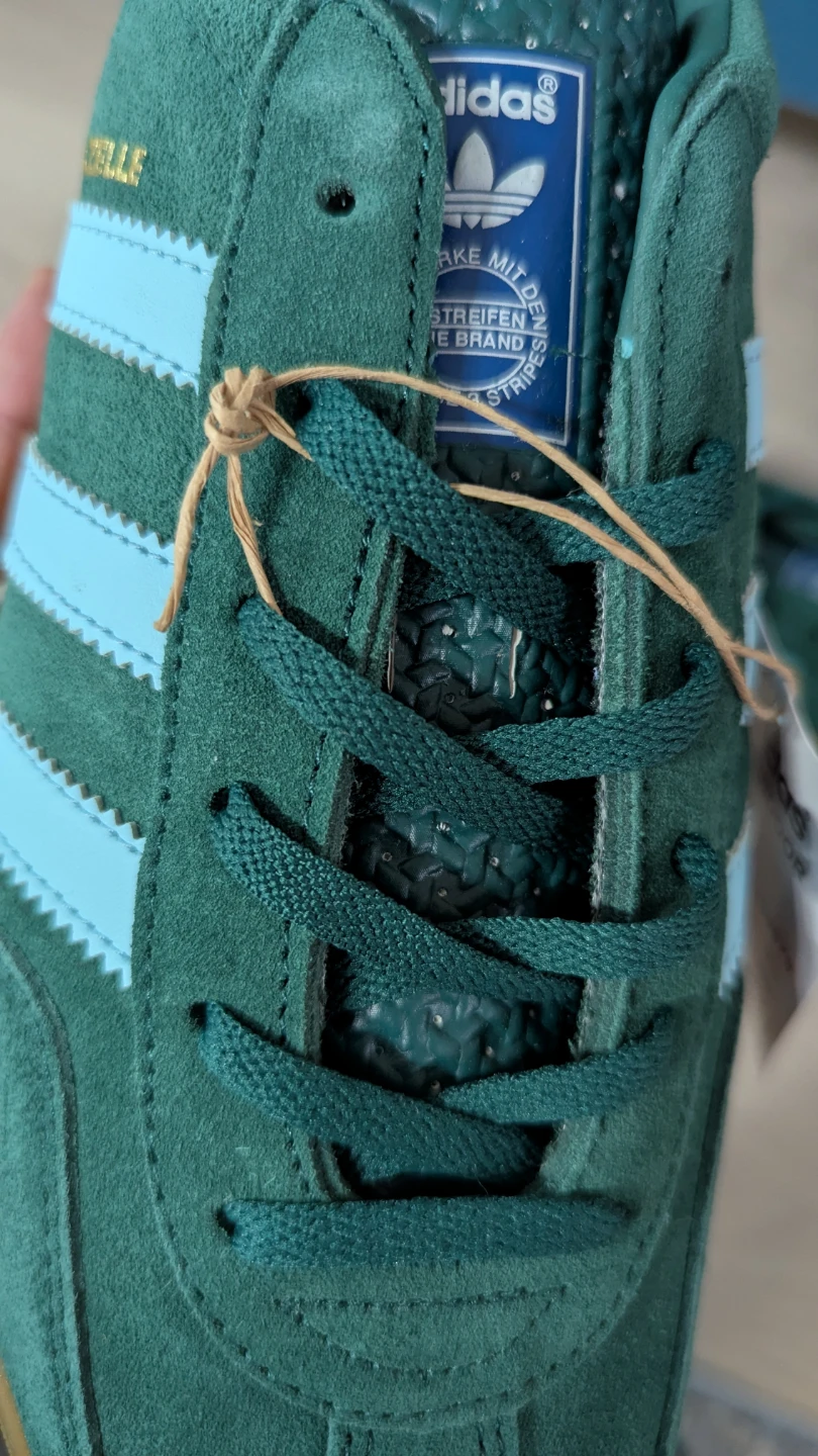Adidas Gazelle Indoor Green Suede Sneakers Men's US 10 - photo 5