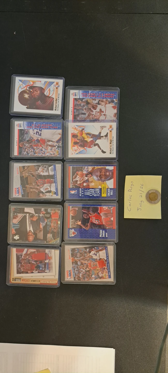 50 Michael Jordan cards - photo 3