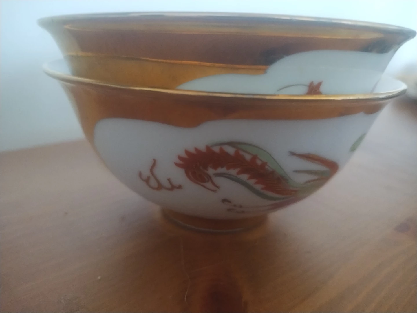 Dragon Design Ceramic Bowl - photo 2