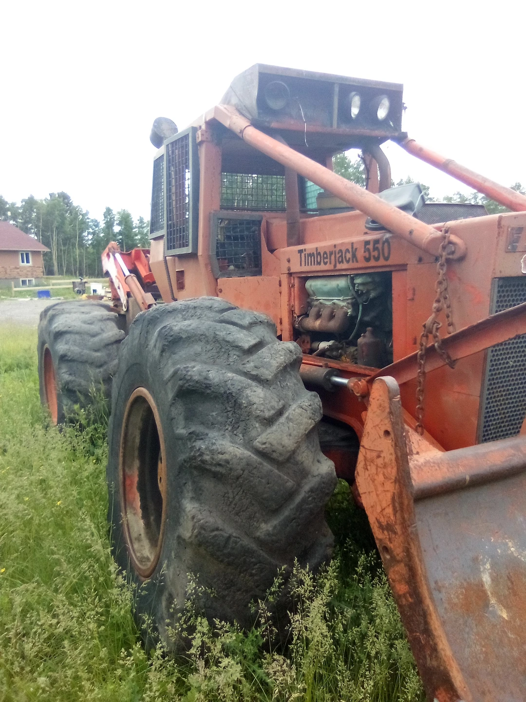 Timberjack 550 Log Skidder - photo 2
