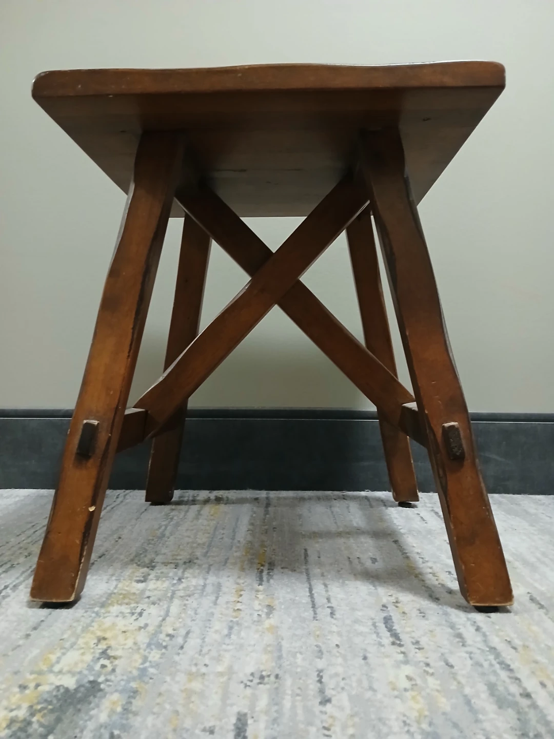 Wooden Stool - photo 2