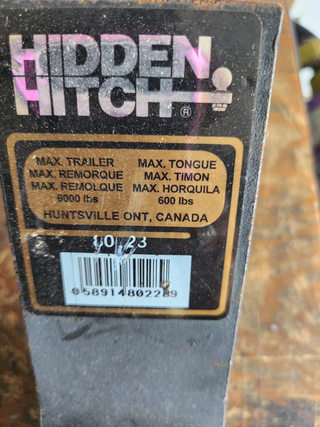 Hidden Hitch 2"Trailer Mount. - photo 2